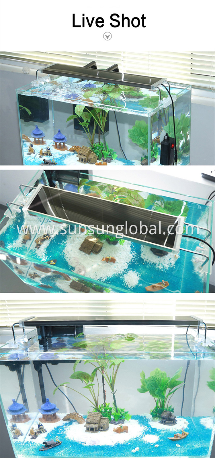 Sunsun High Power Rohs Fish Tank Led Aquarium Light